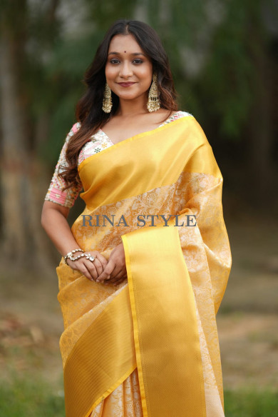 Semi Tissue Silk Saree