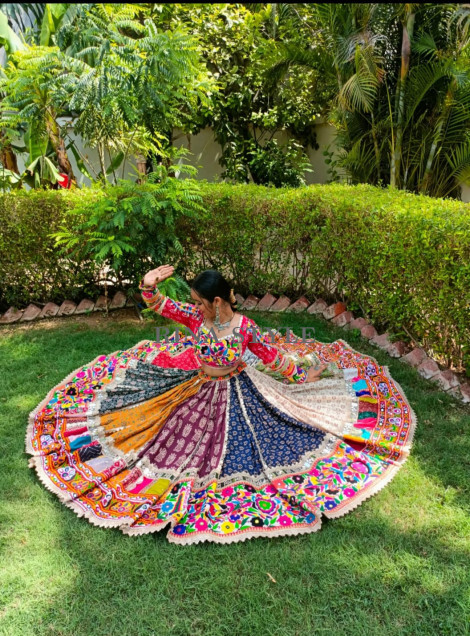 Heavy Flair Rayon Lehenga Choli with Dupatta – Fancy Digital Print