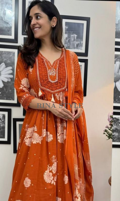 New Launch: White Love A-Line Plazo Set