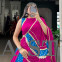 Rayon Wth Printed Silk Lehenga