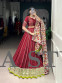 Elegant Pure Chanderi Zari Weaving Lehenga Set