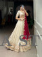 Elegant Vichitra Silk Embroidered Lehenga Set