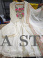 Elegant Cotton Embroidered Anarkali