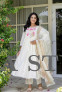 Elegant Cotton Embroidered Anarkali
