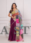 Elegant Cotton Patch Work Saree – Sustainable Style with Unique Charm-A