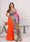Elegant Cotton Patch Work Saree – Sustainable Style with Unique Charm-A