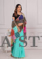 Elegant Cotton Patch Work Saree – Sustainable Style with Unique Charm-A