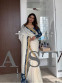 Elegant Plain Linen Saree with Digital Print & Matching Blouse