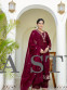 Designer Cotton Embroidered Suit with Pant & Malmal Dupatta