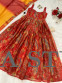 Pure Jimmy Organza Silk Digital Printed Anarkali Gown